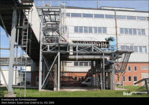 Erweiterung Schnitzelpresse Werk Anklam Suiker Unie GmbH